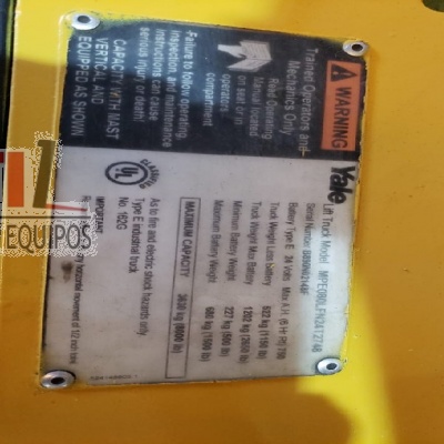  Traspaleta Eléctrica Hombre Abordó Yale